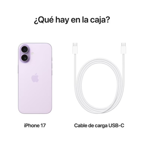 iPhone 17 Lavanda 5G 256GB (Nuevo)